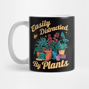 Easily Distractied By Plants | Gardening Mug